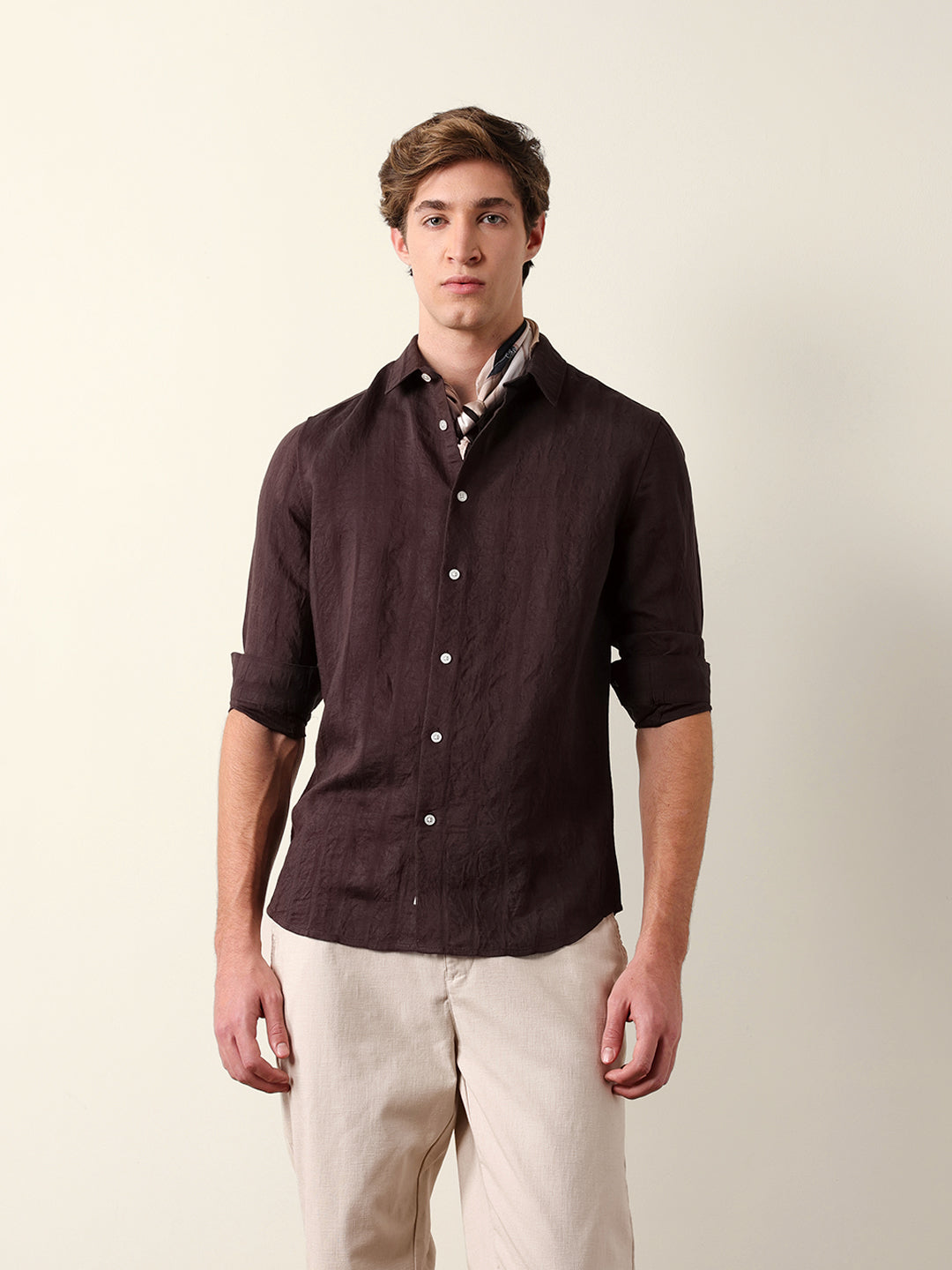 Men Long Sleeves Shirt