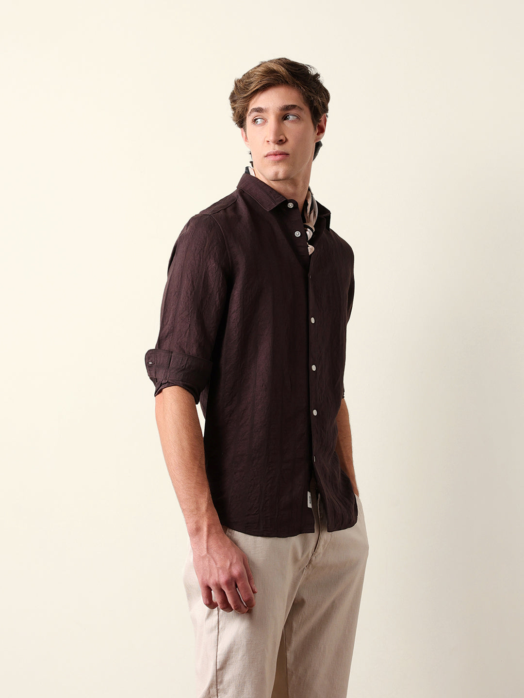 Men Long Sleeves Shirt