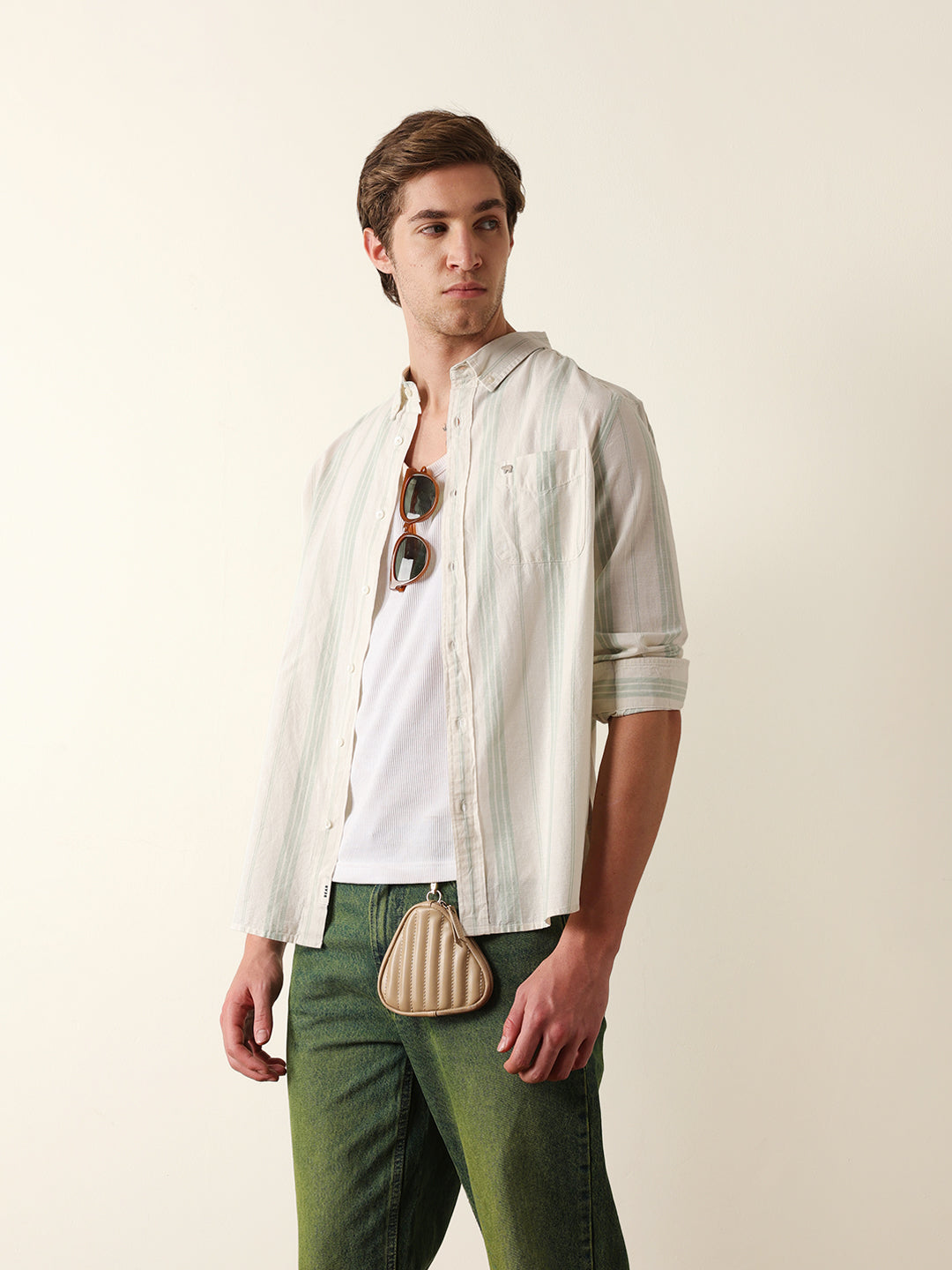 Men Long Sleeves Shirt