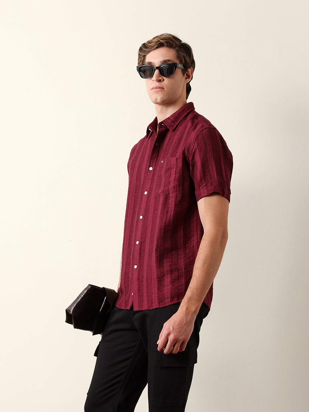 Men Shorts Sleeve Shirt