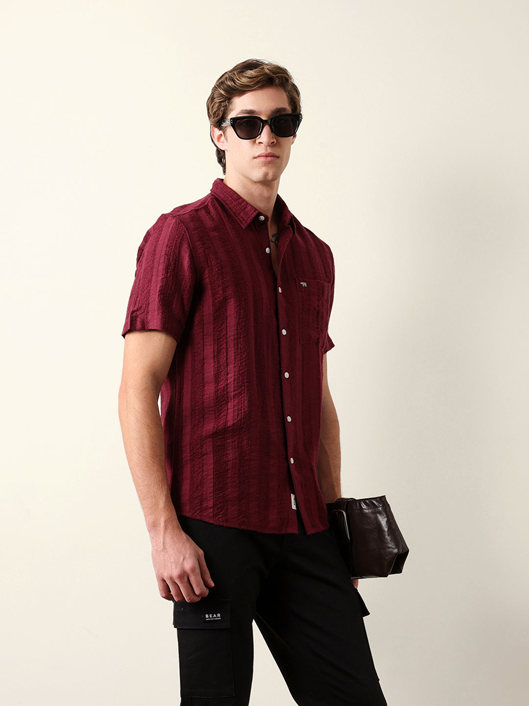 Men Shorts Sleeve Shirt