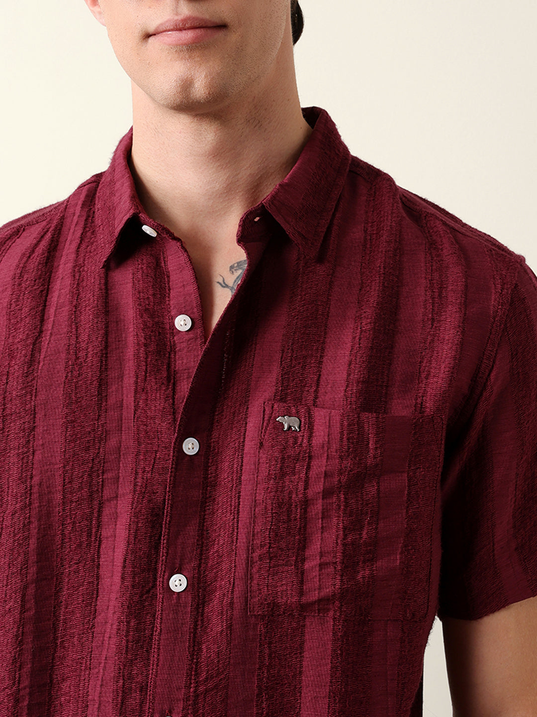 Men Shorts Sleeve Shirt