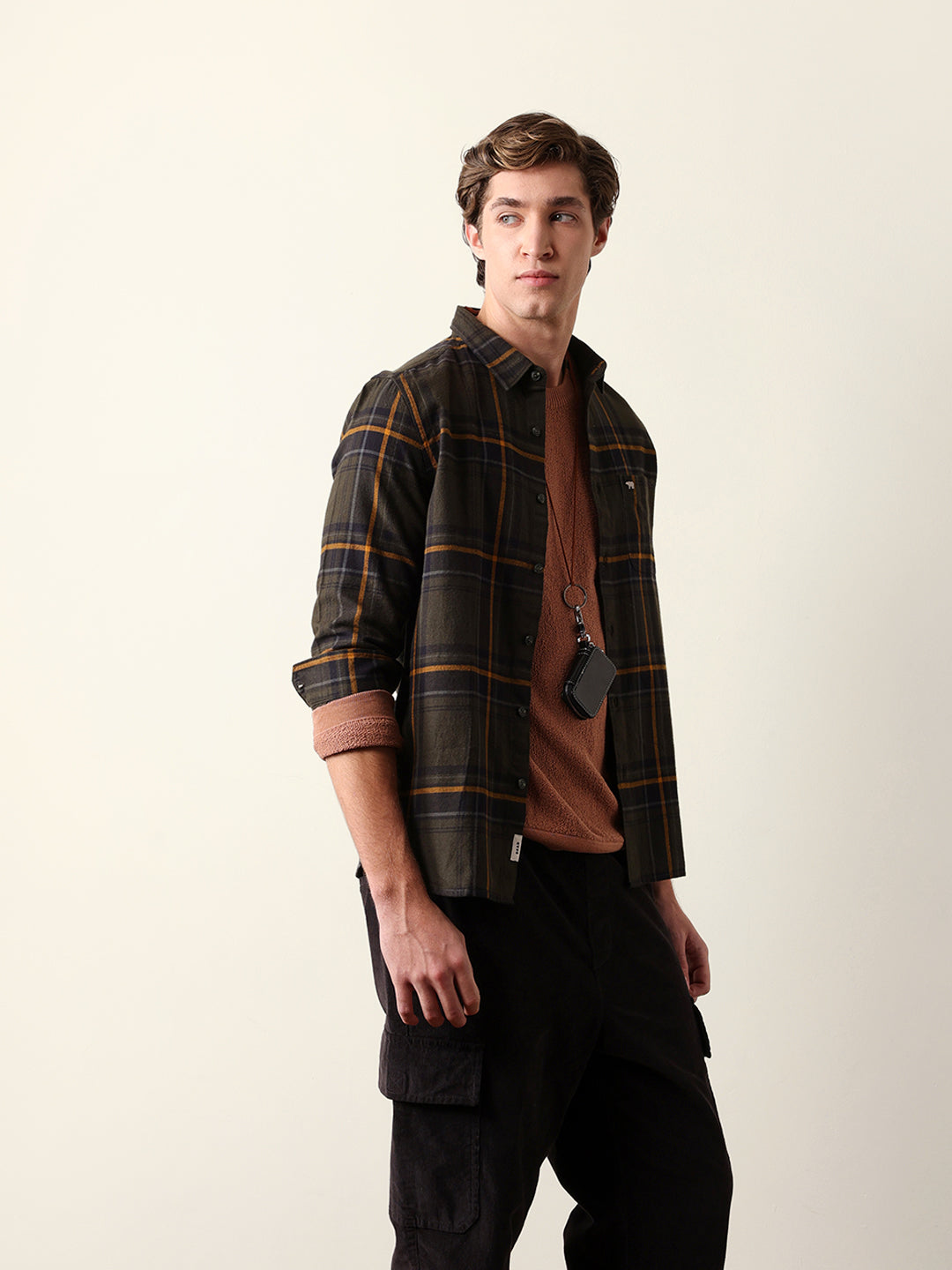 Men Long Sleeves Shirt