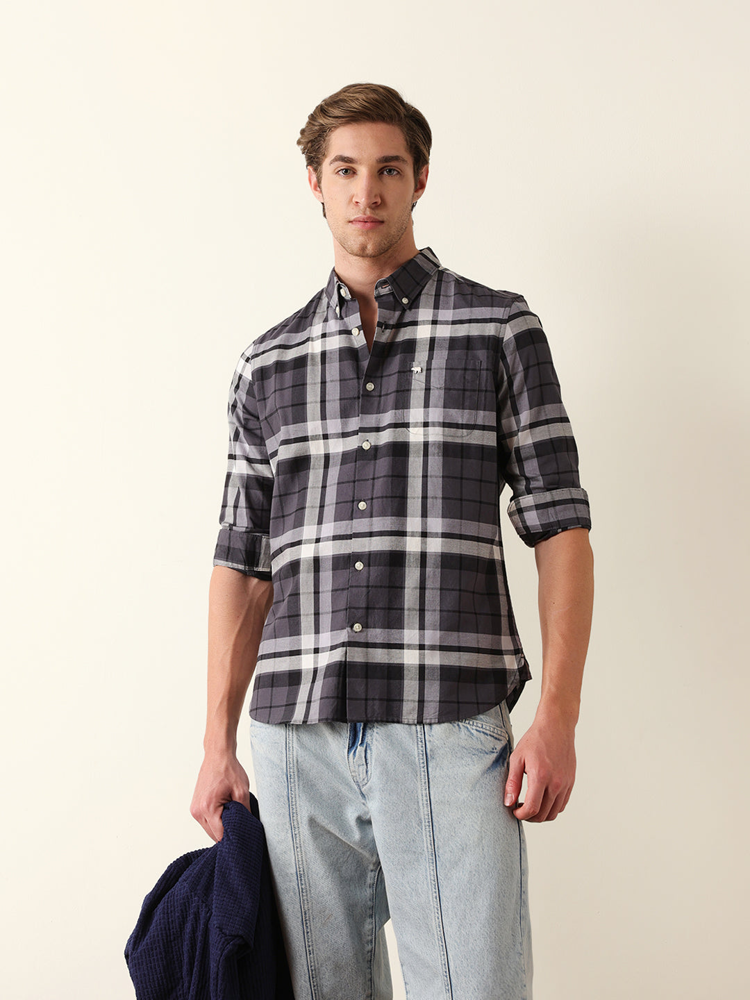 Men Long Sleeves Shirt
