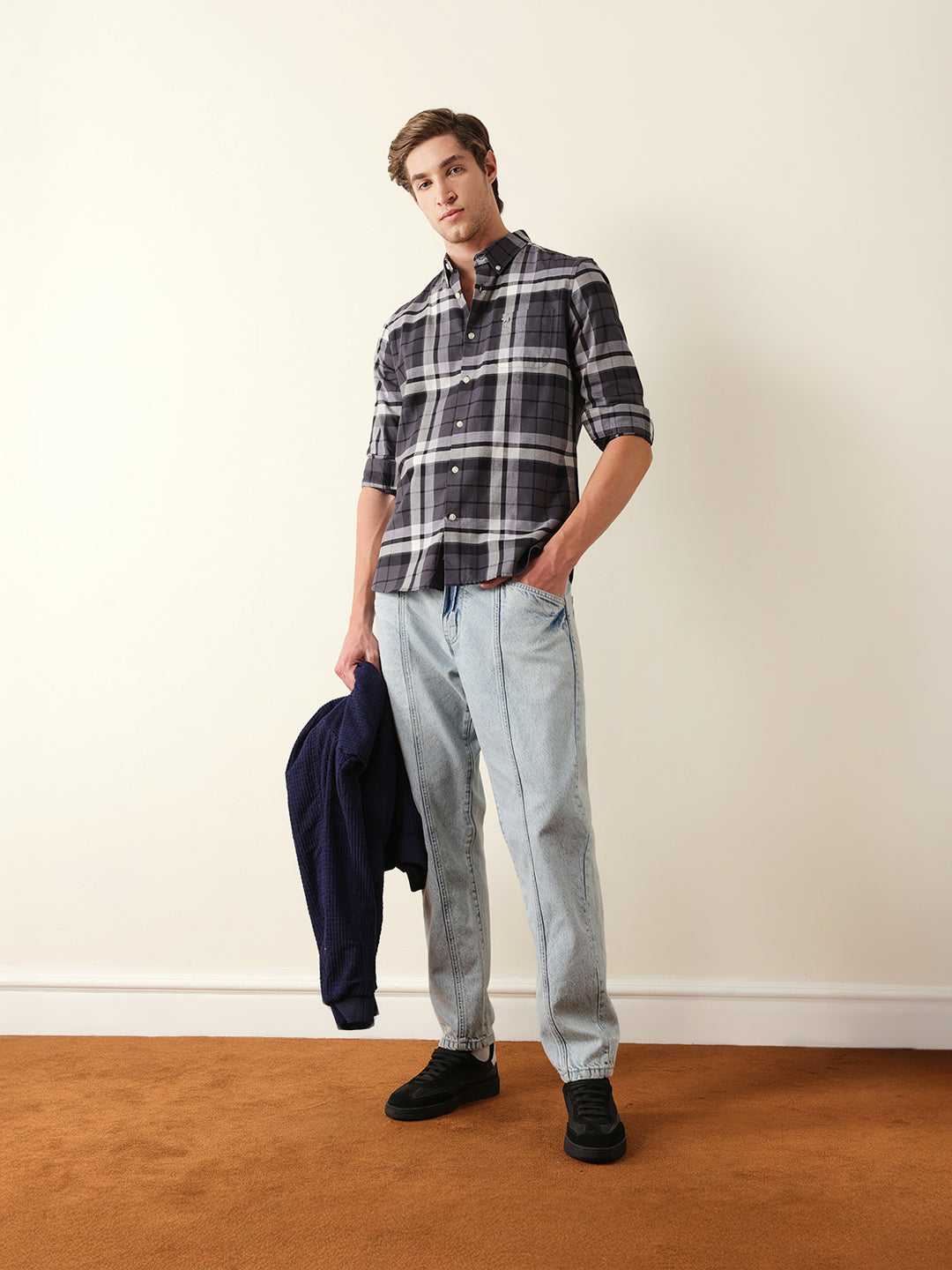 Men Long Sleeves Shirt