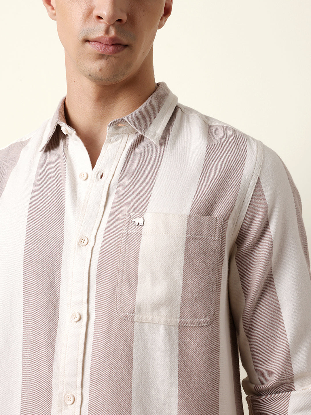 Men Checked Casual Full-Sleeve Shirt