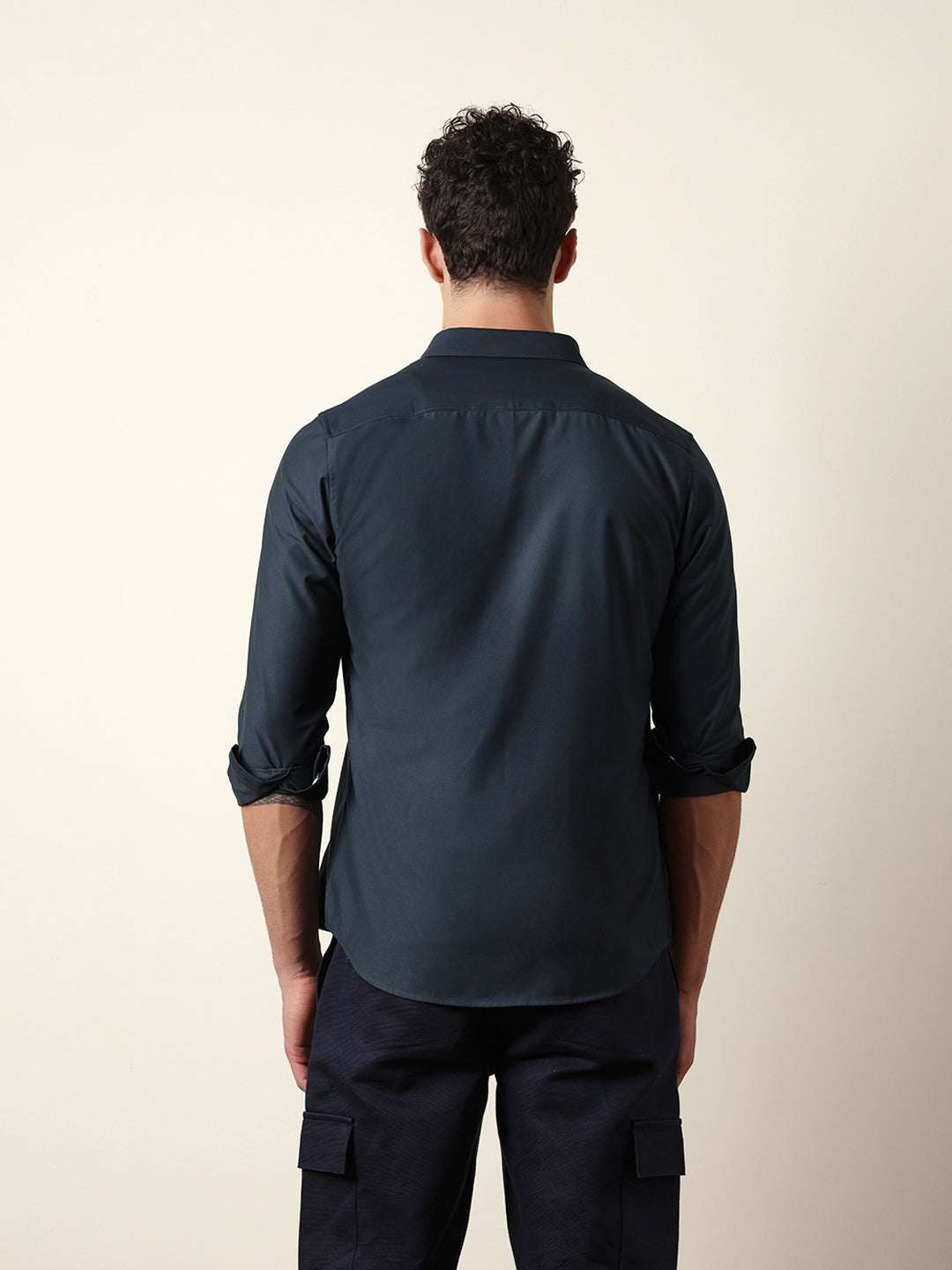 Men Modern Fit Casual Shirt