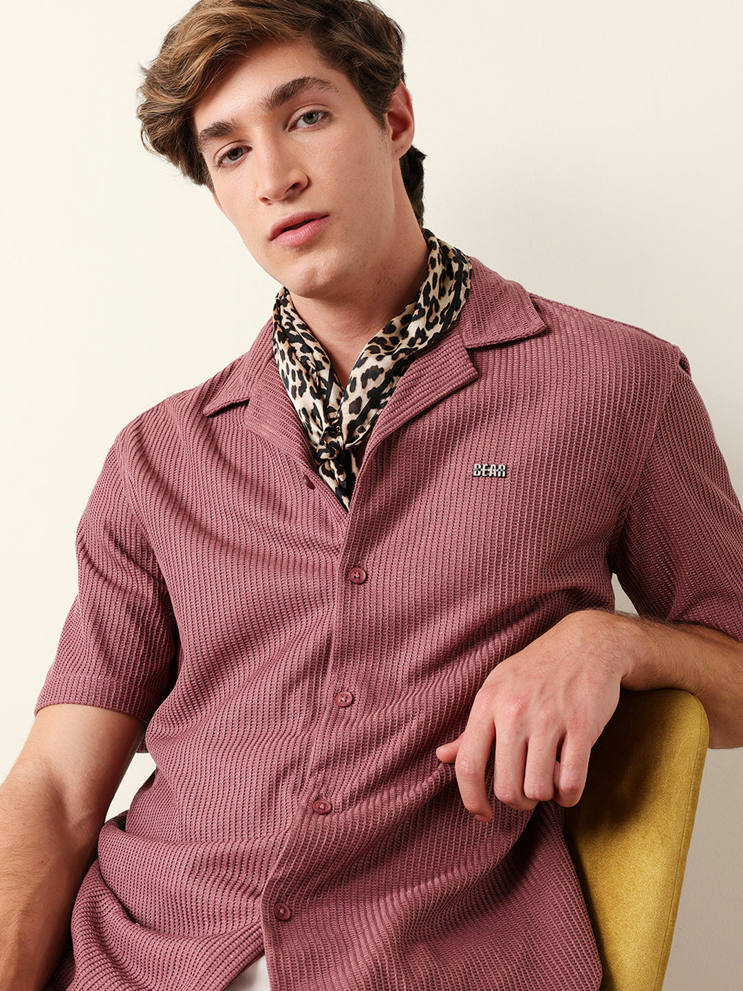 Men Shorts Sleeve Shirt