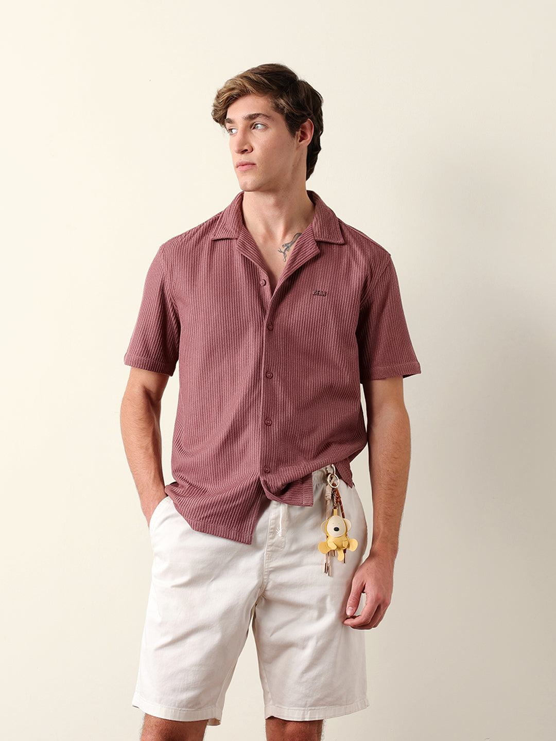 Men Shorts Sleeve Shirt