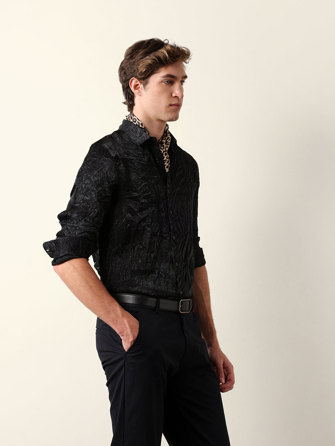 Men Long Sleeves Shirt