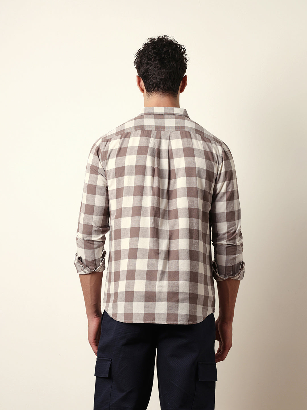 Men Modern Fit Casual Shirt