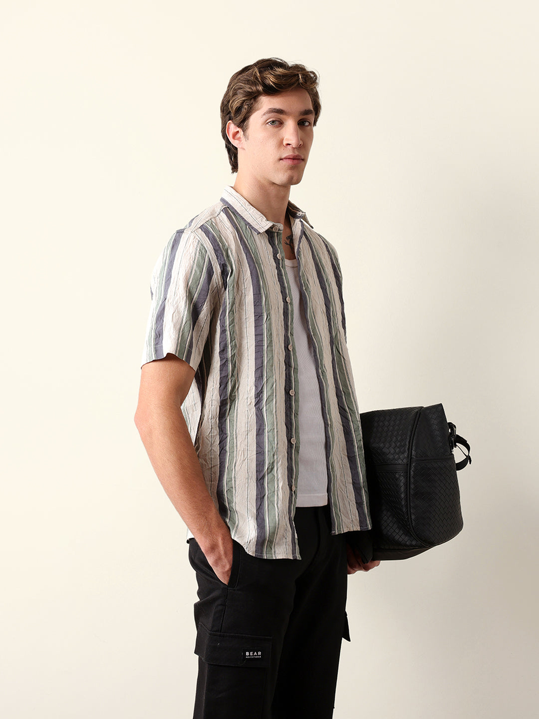 Men Shorts Sleeve Shirt