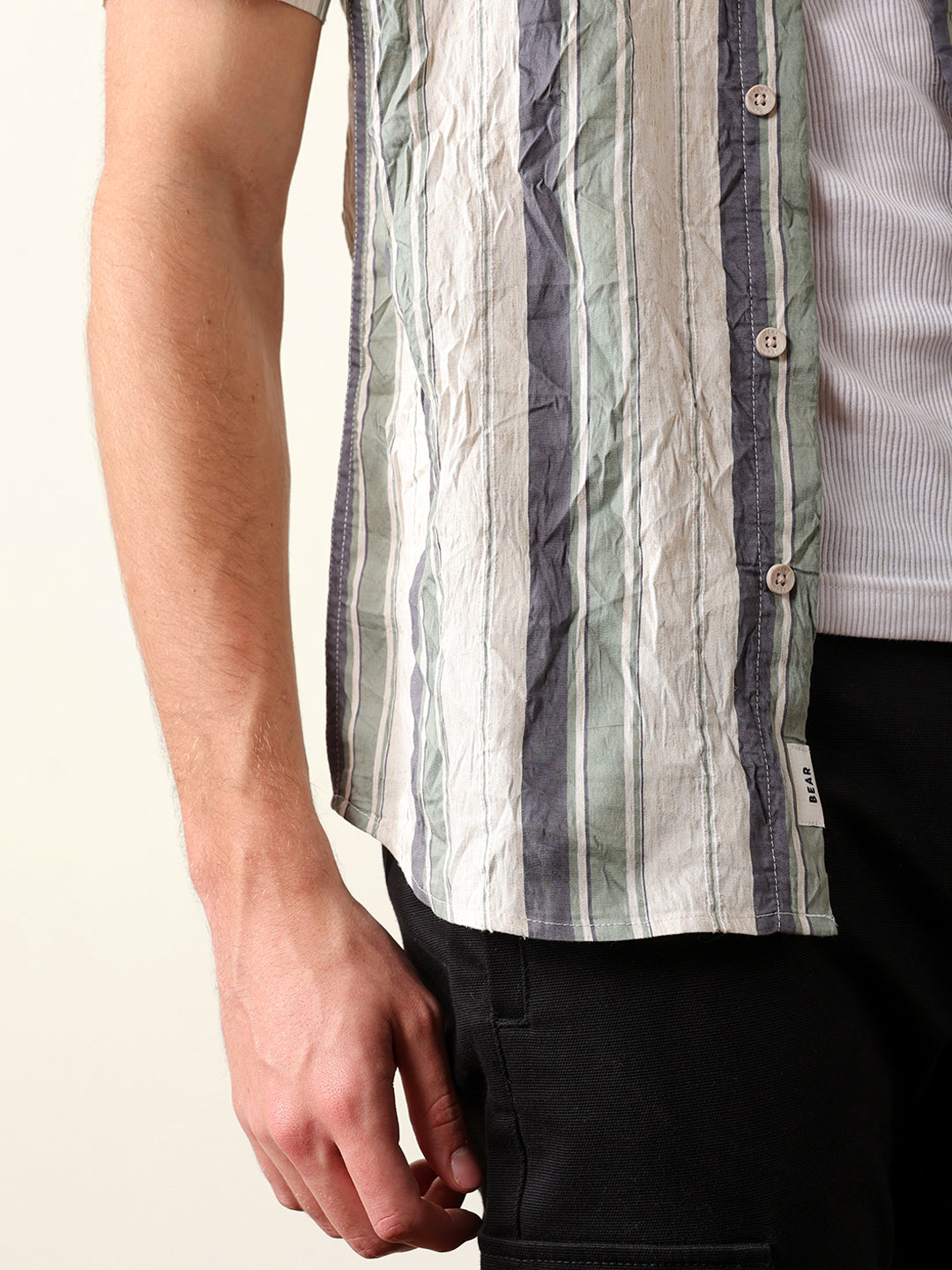 Men Shorts Sleeve Shirt