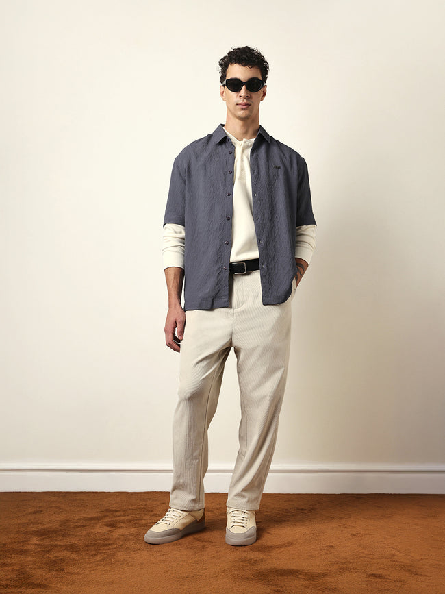 Men Modern Fit Casual Shirt