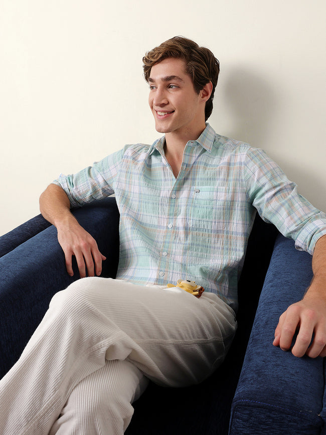 Men Long Sleeves Shirt