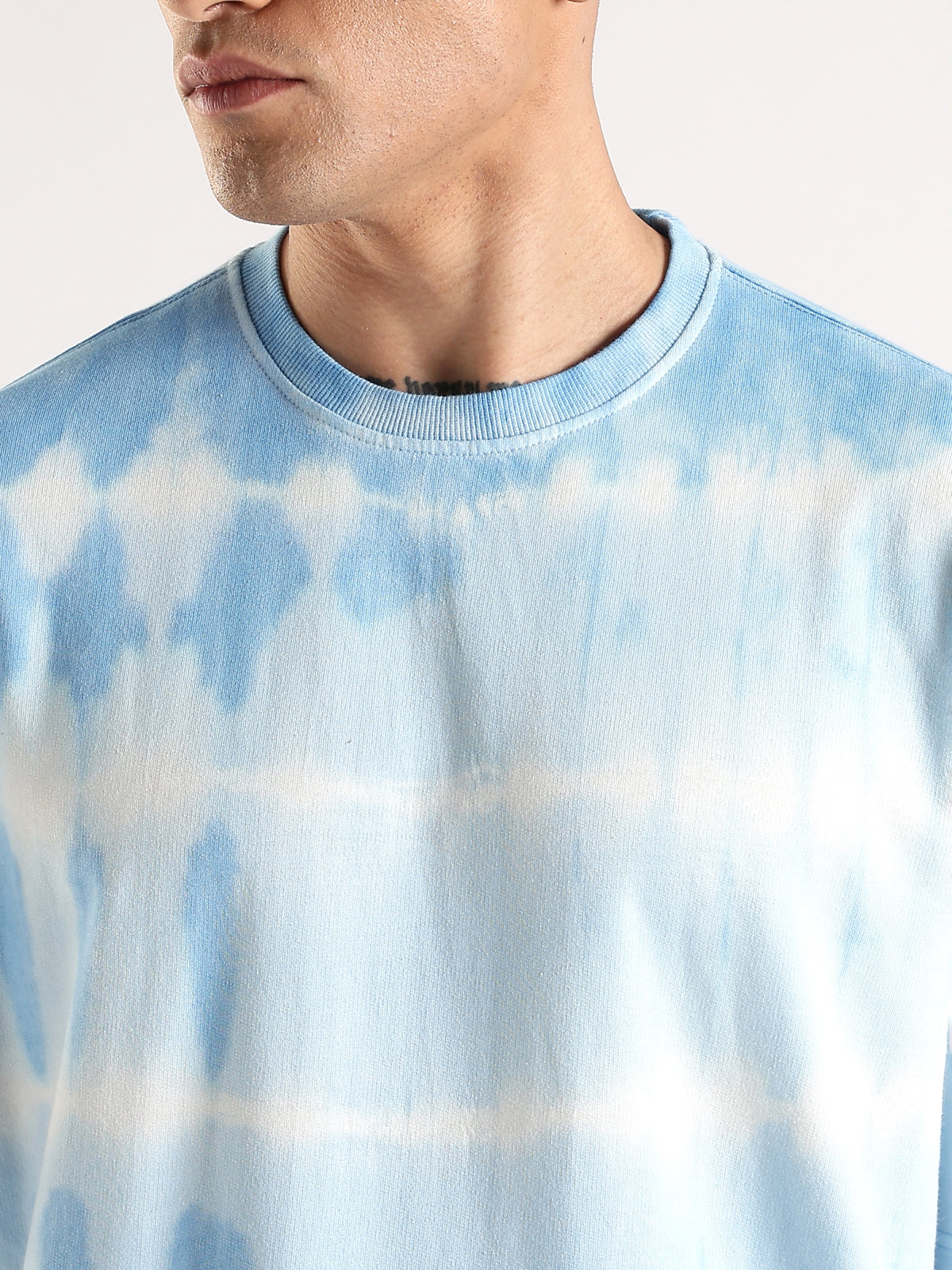 Men Multicolor Trendy Oversized T-Shirt