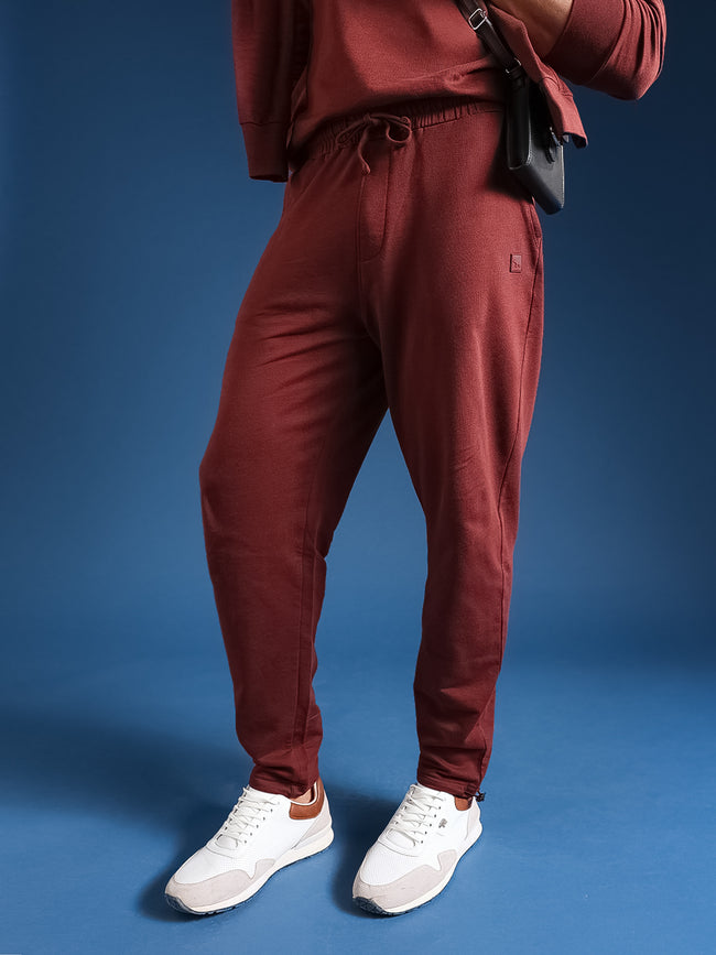 Men Solid Cotton Relaxed Fit Jogger