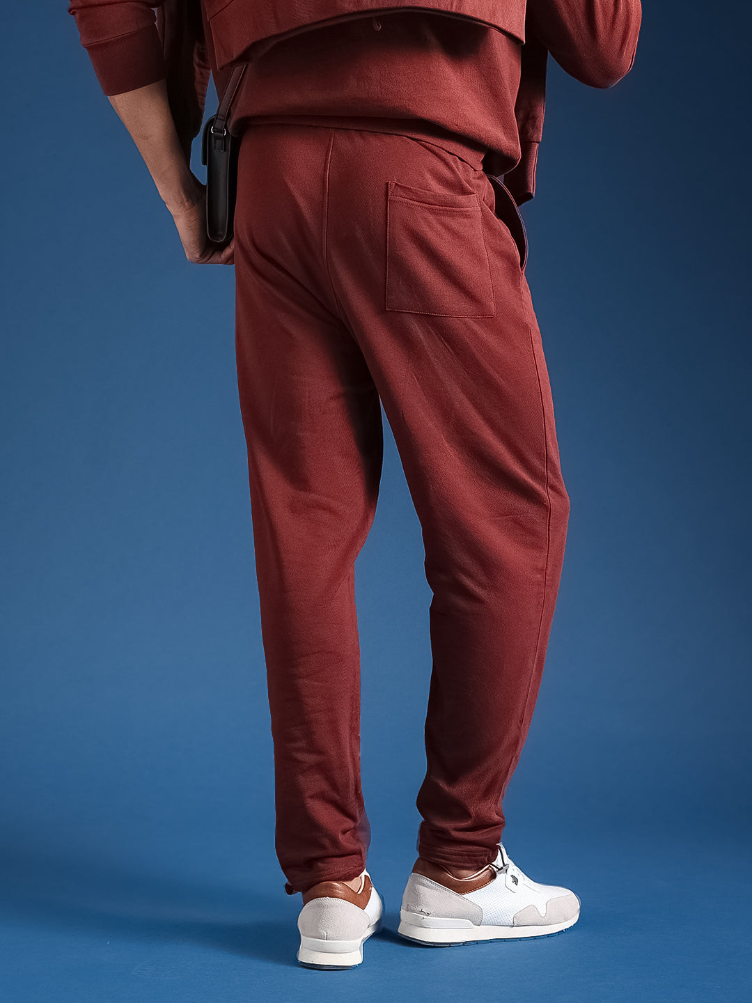Men Solid Cotton Relaxed Fit Jogger