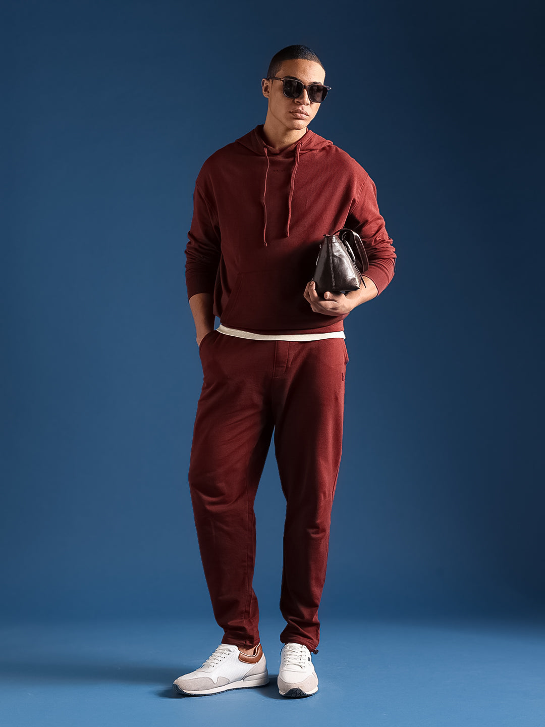Men Solid Cotton Relaxed Fit Jogger