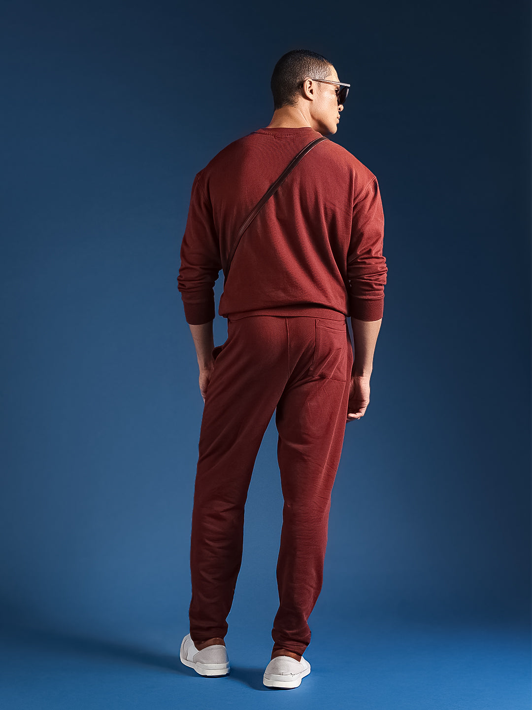 Men Solid Cotton Relaxed Fit Jogger
