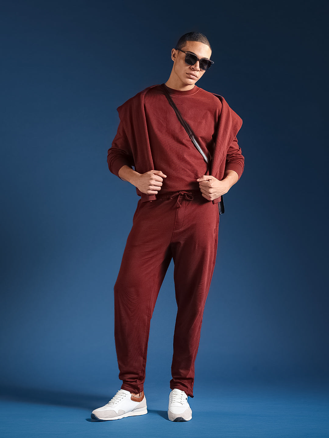Men Solid Cotton Relaxed Fit Jogger