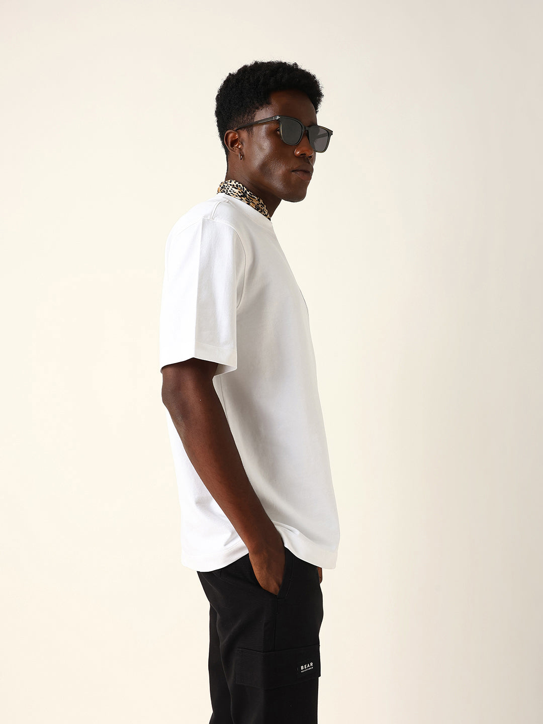 Men Pure Cotton Graphic Printed Oversize Tshirt