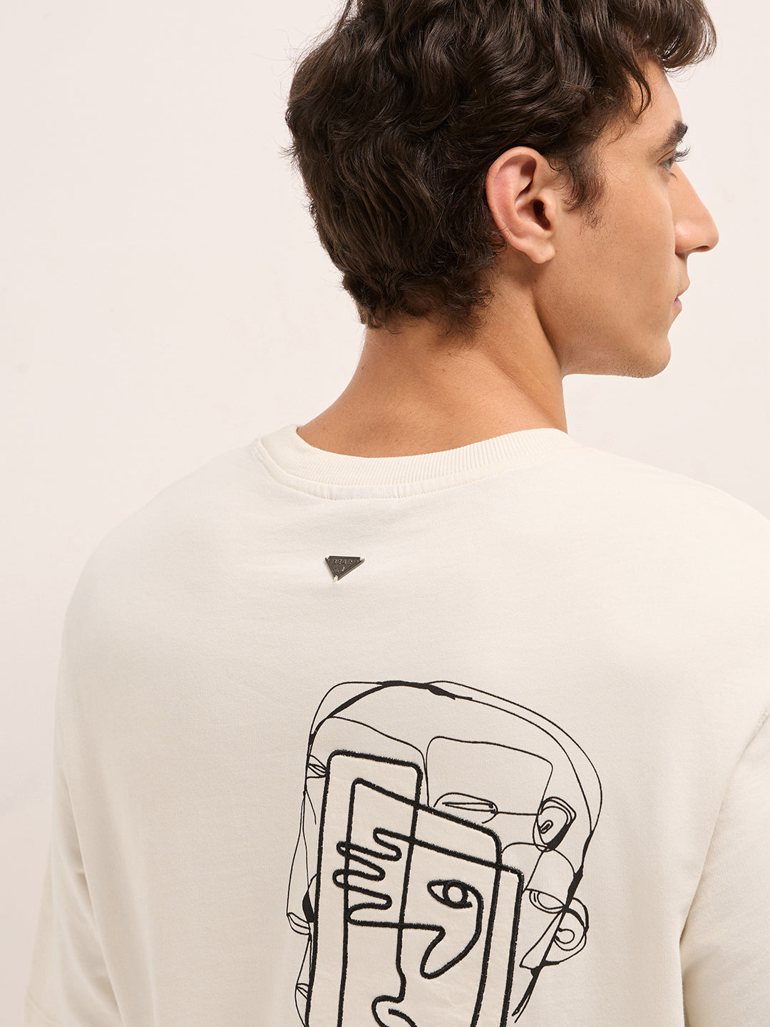 Men Pure Cotton T-Shirt