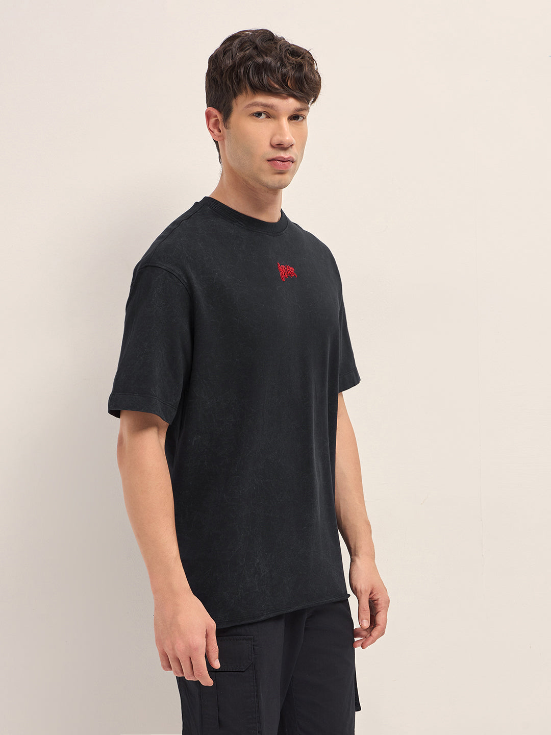 Men Cotton Crew Neck Tshirt