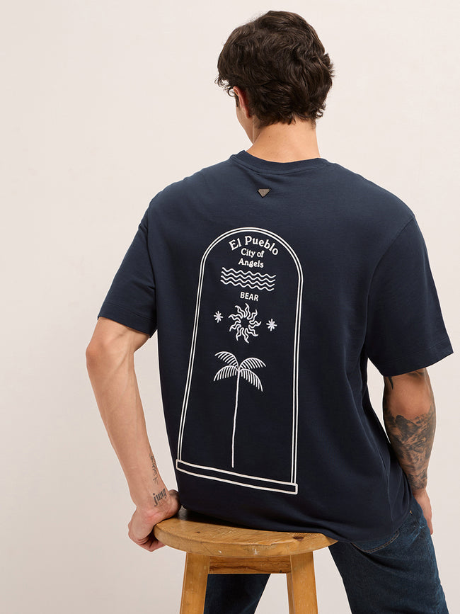 Men Pure Cotton T-Shirt