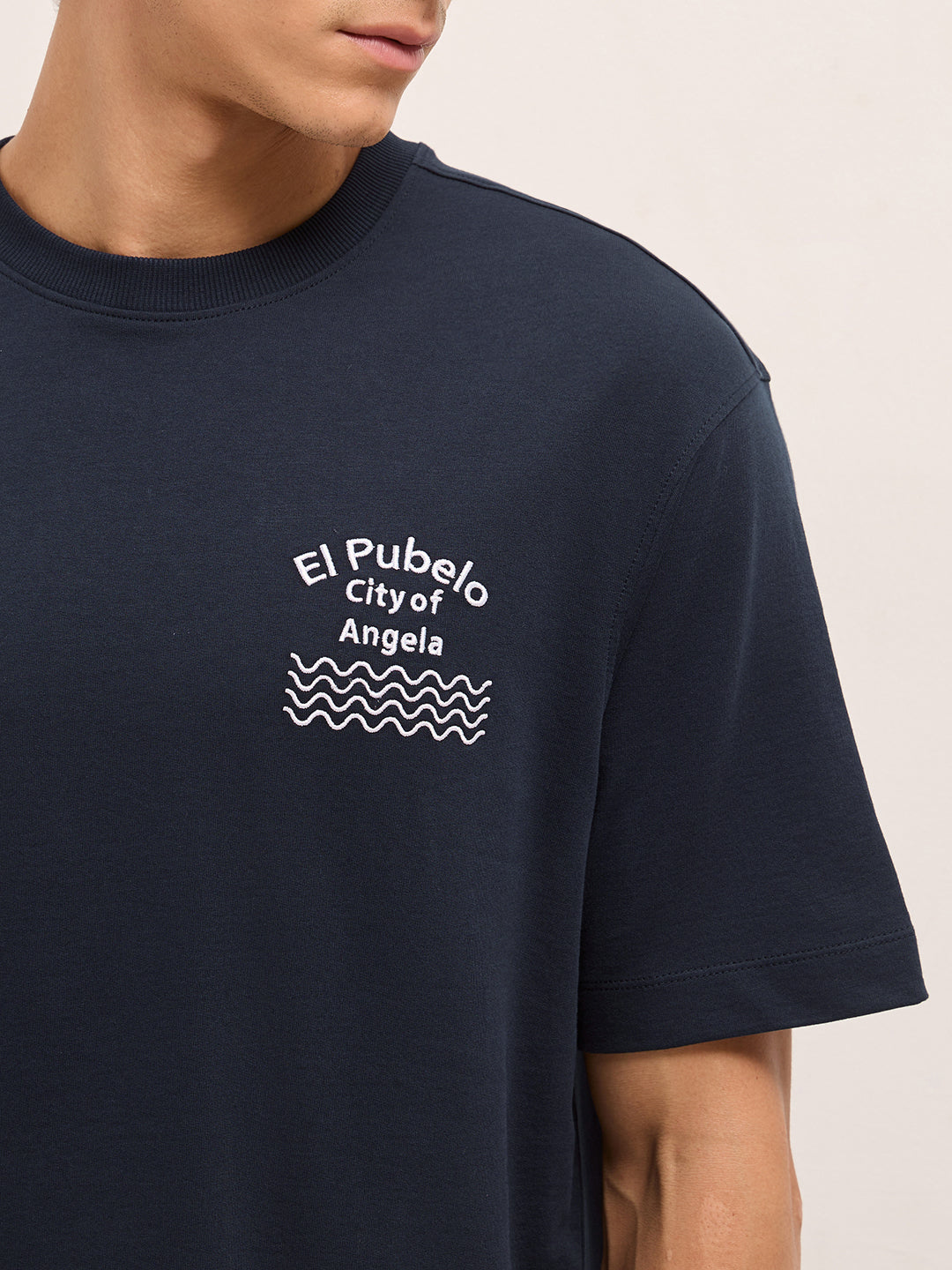 Men Pure Cotton T-Shirt