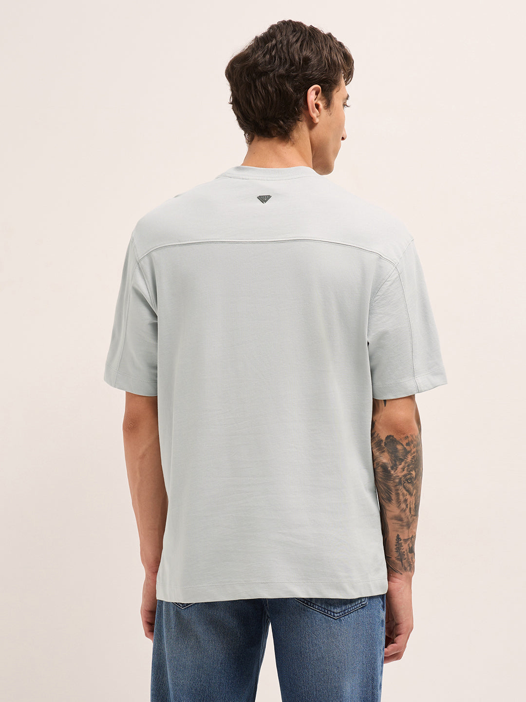 Men Pure Cotton Graphic Printed T-Shirt