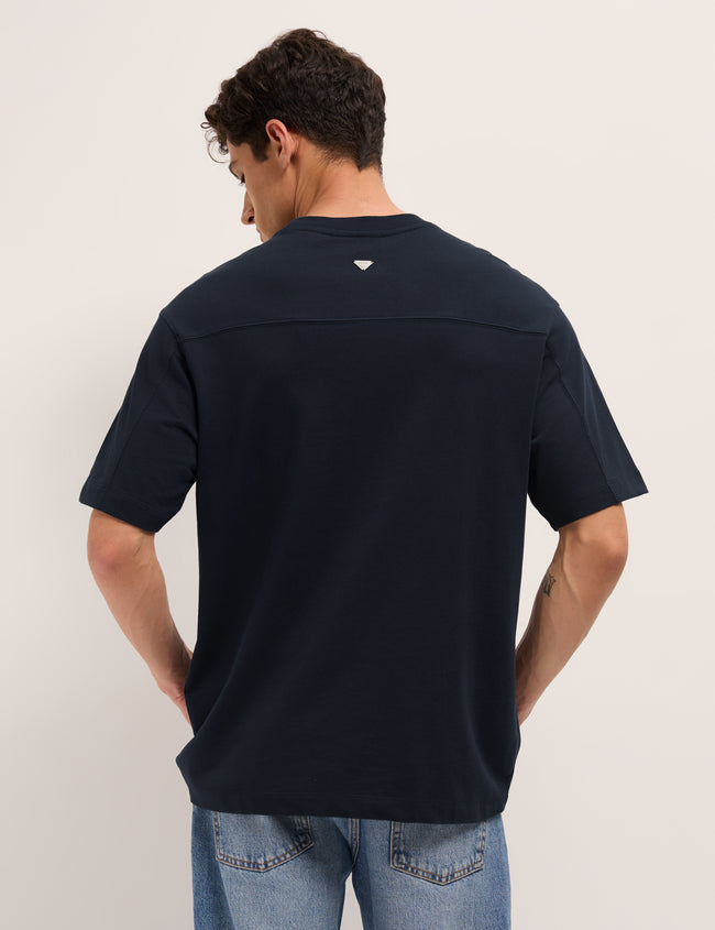 Men Cotton Graphic Printed Oversize Tshirt