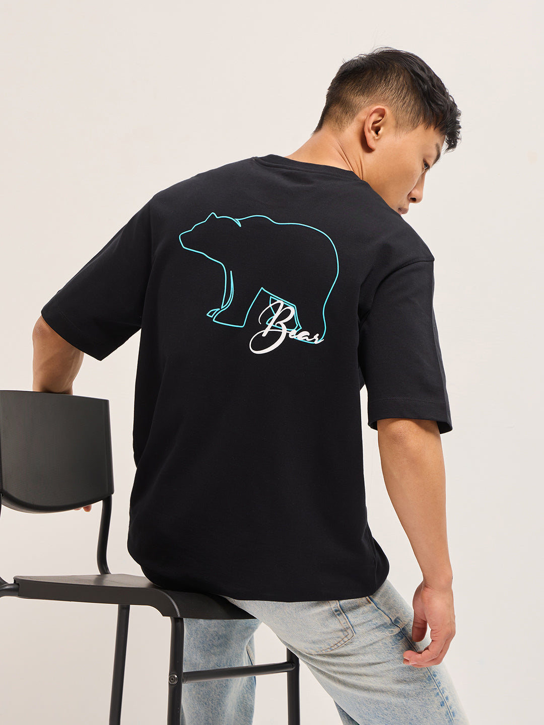 Men Shark Tank Limited Edition Black Crew Tee