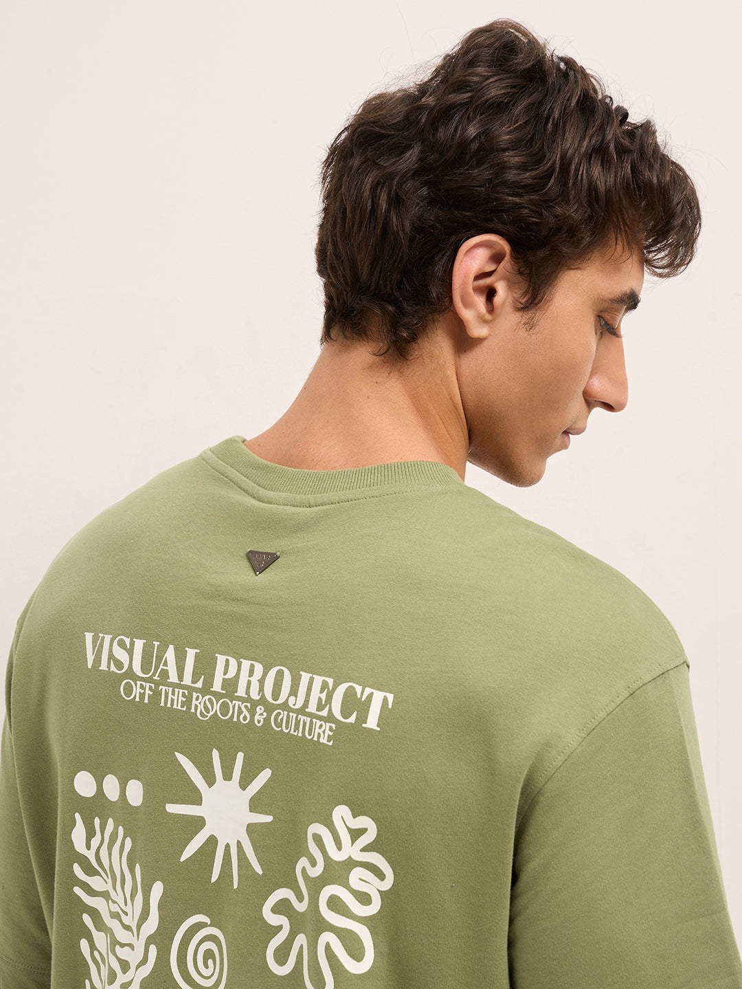 Men Pure Cotton T-Shirt