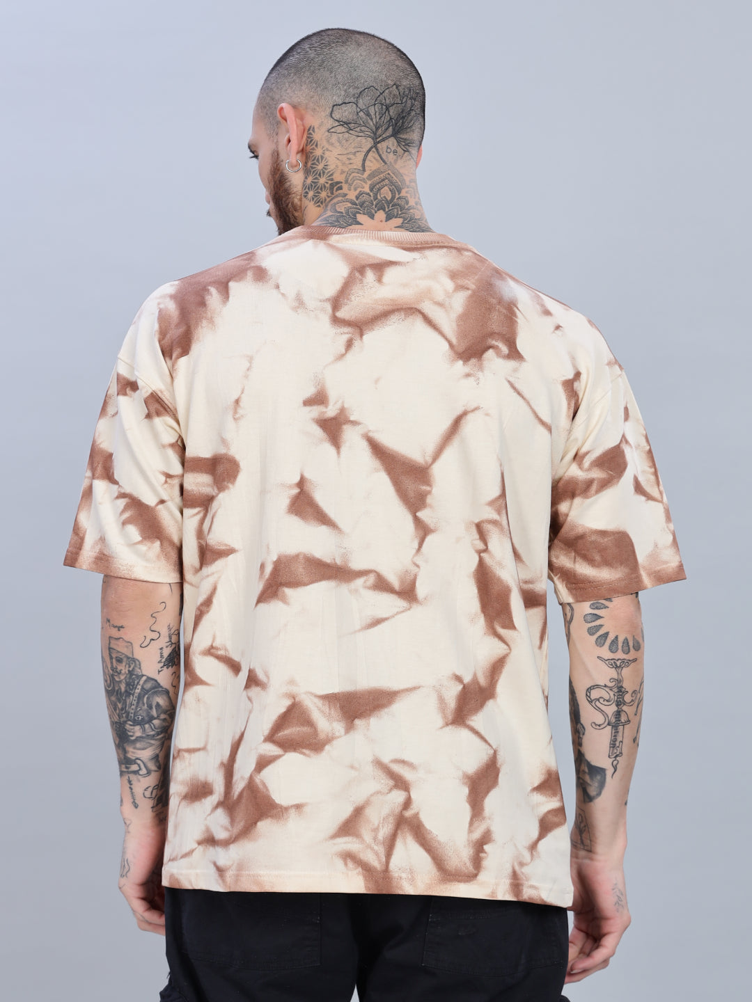 Men Dreamer Oversized Cream T-Shirt