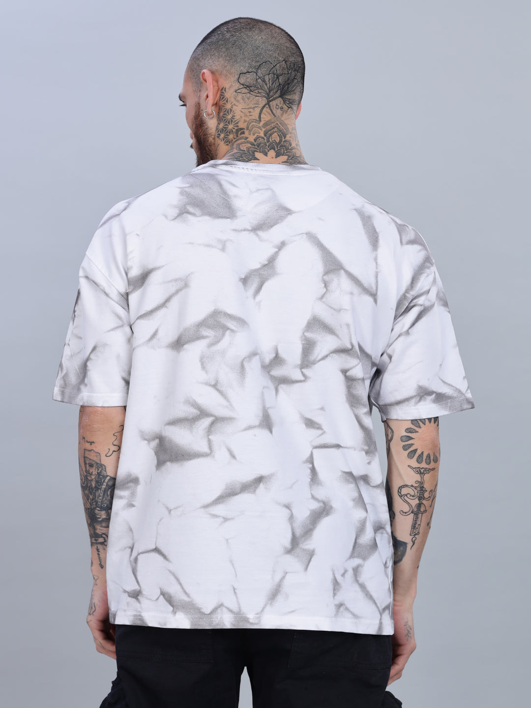 Men Dreamer Oversized White T-Shirt