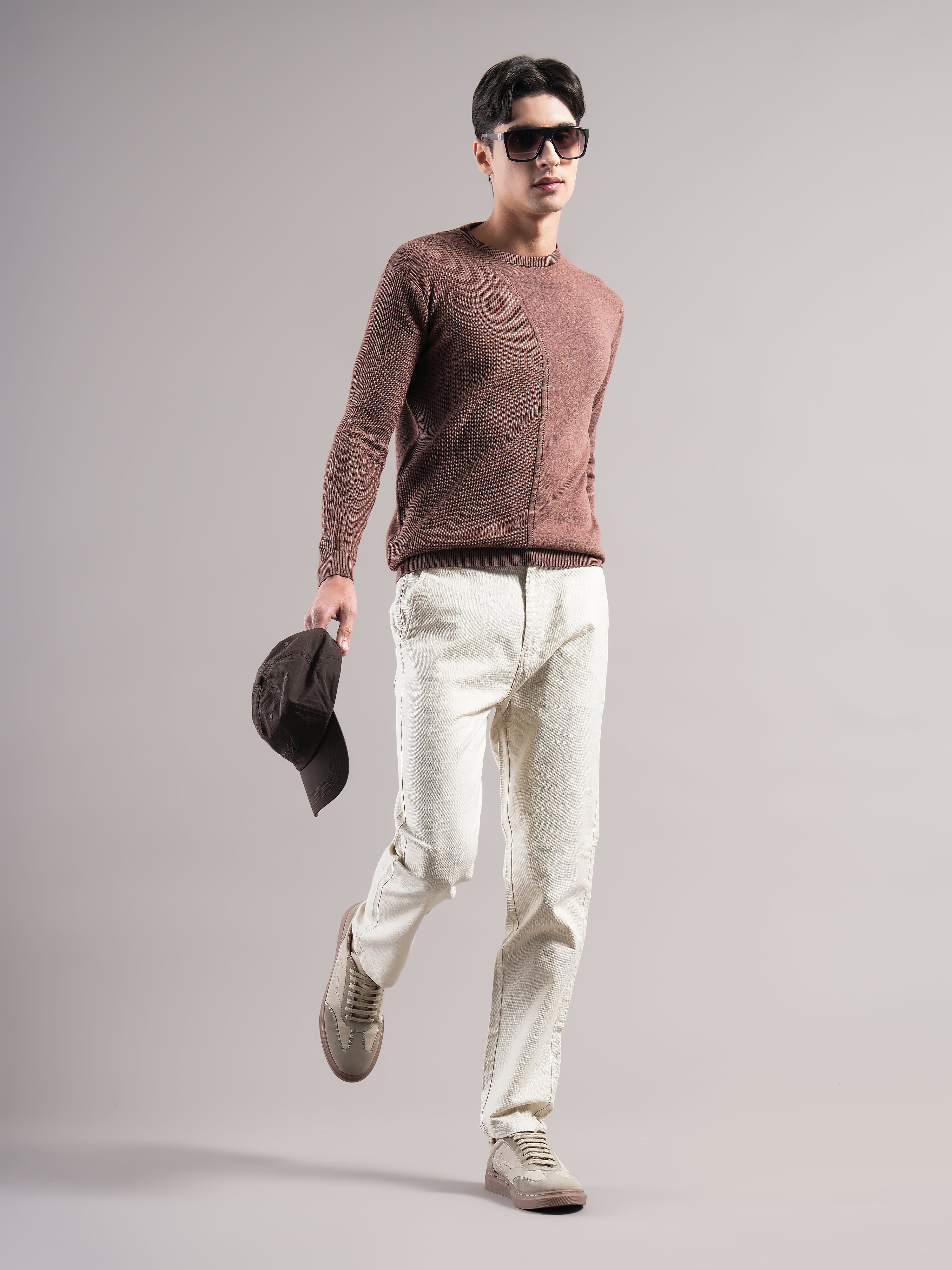 Men Arc Knit T-Shirt
