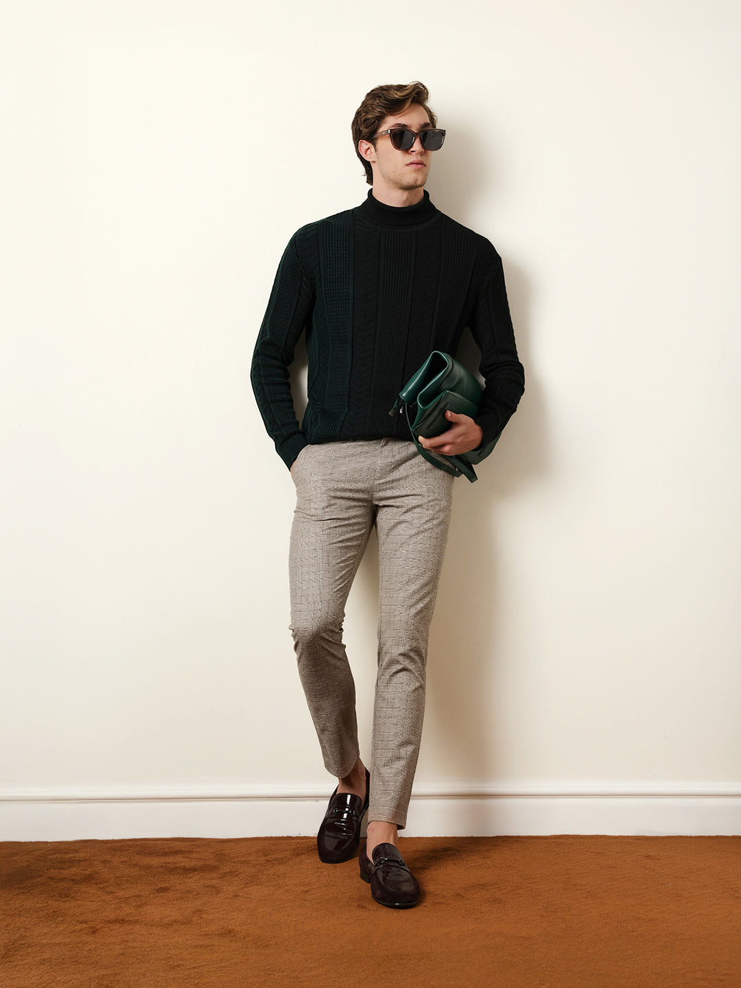 Men Multicolor Full Sleeve Relax T-Shirt
