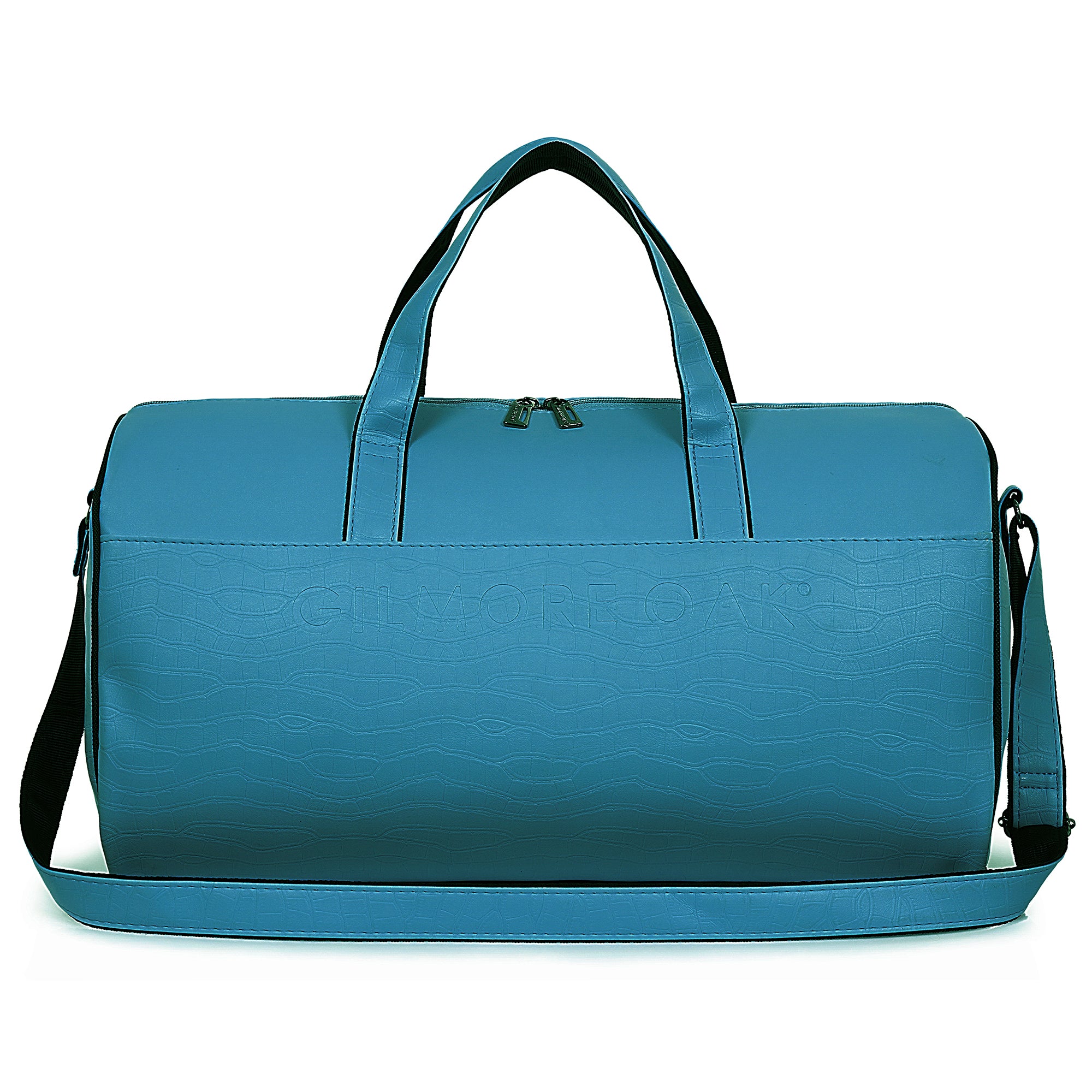 Blue Waveflex 30L Medium Leatherette Unisex Travel Duffle Bag