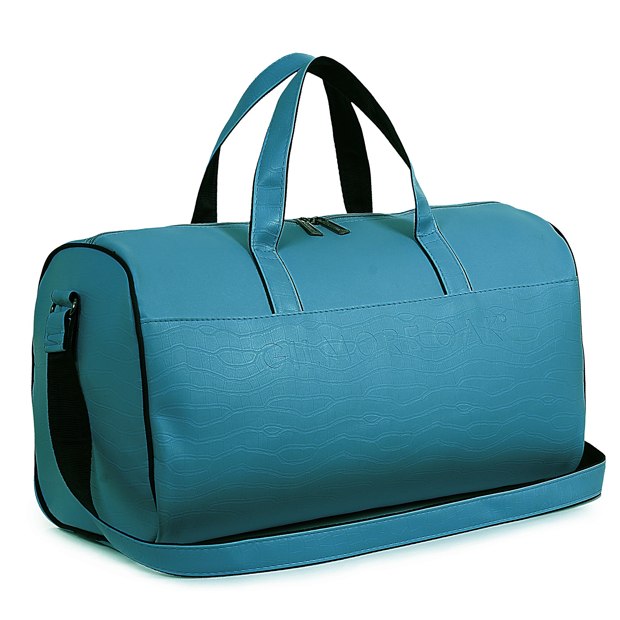 Blue Waveflex 30L Medium Leatherette Unisex Travel Duffle Bag