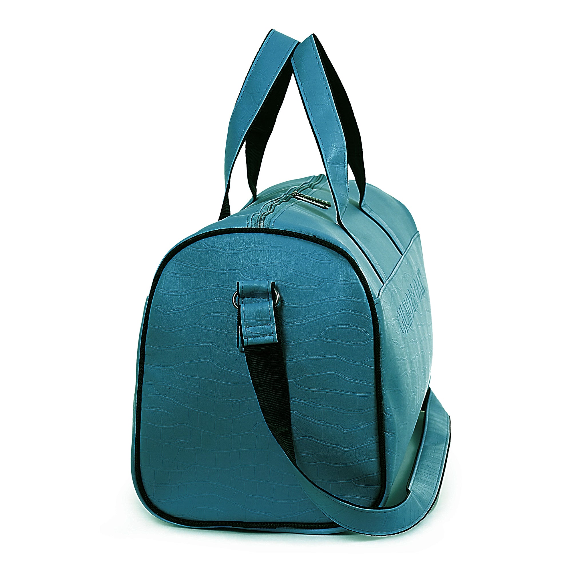 Blue Waveflex 30L Medium Leatherette Unisex Travel Duffle Bag