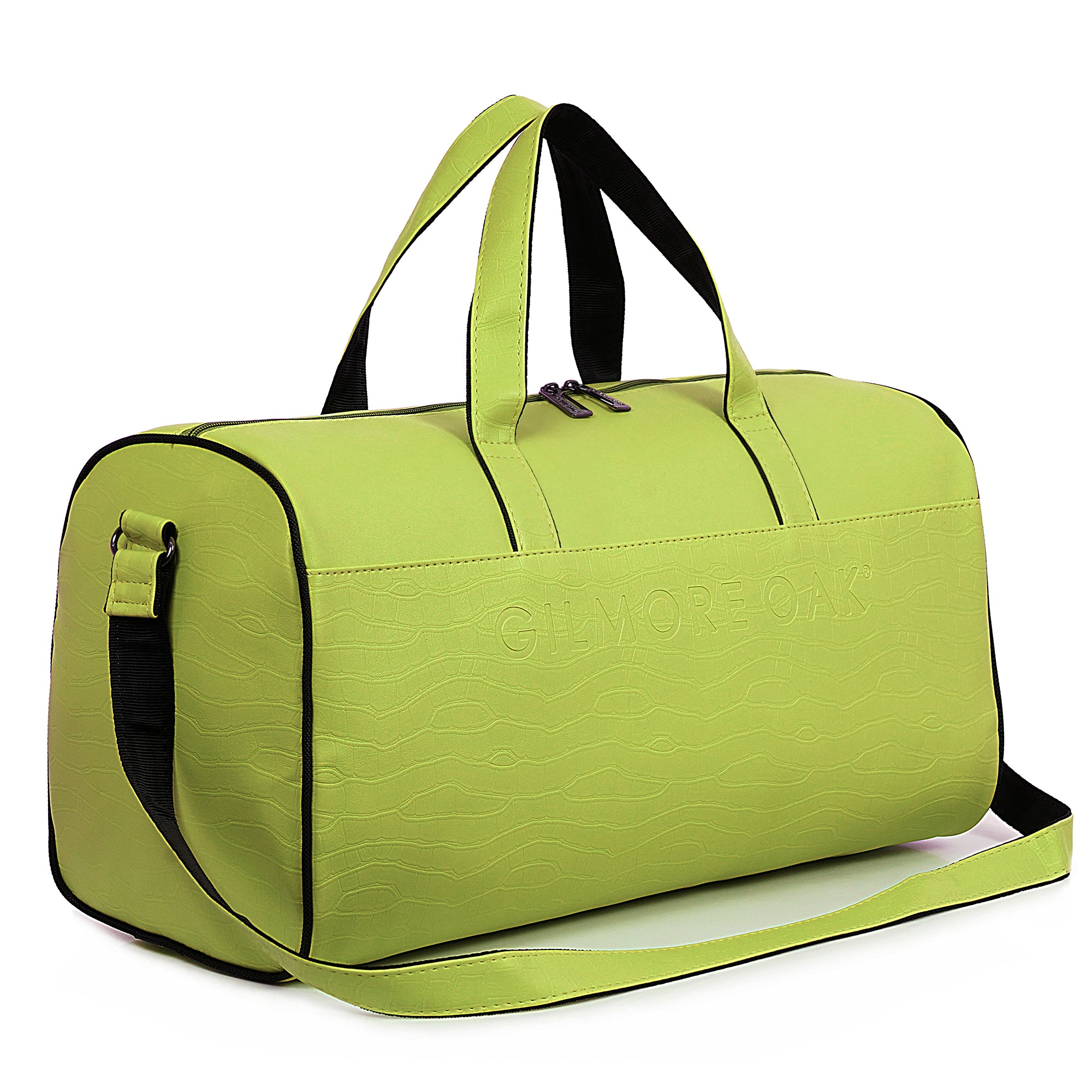 Green Waveflex 30L Medium Leatherette Unisex Travel Duffle Bag