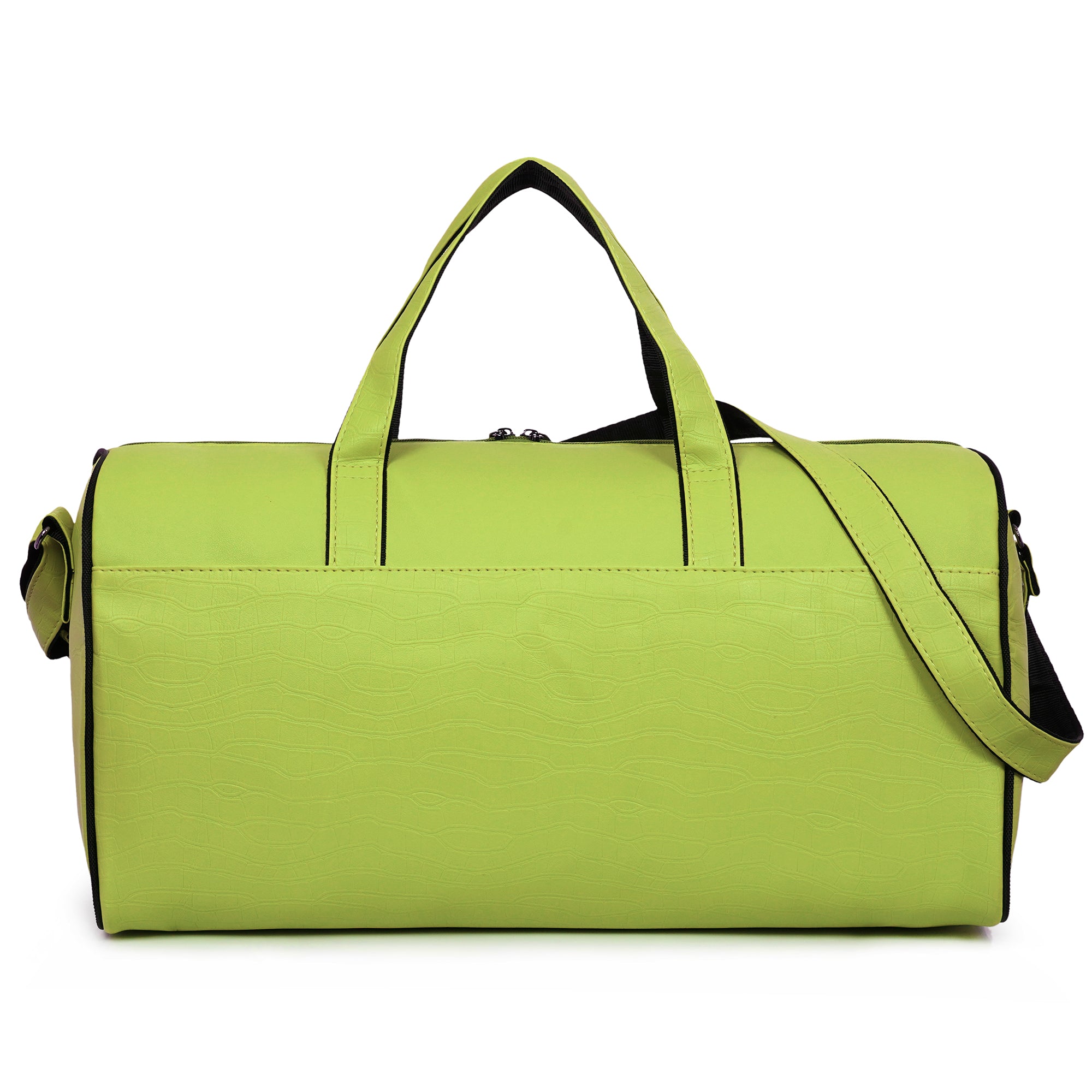Green Waveflex 30L Medium Leatherette Unisex Travel Duffle Bag