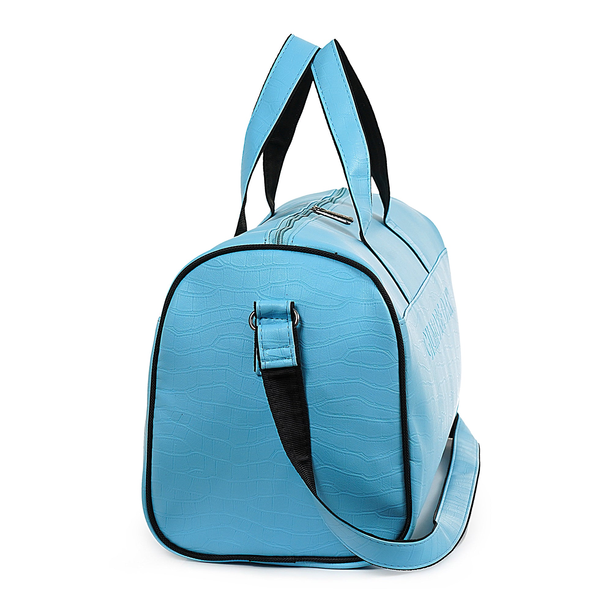Blue Waveflex 30L Medium Leatherette Unisex Travel Duffle Bag