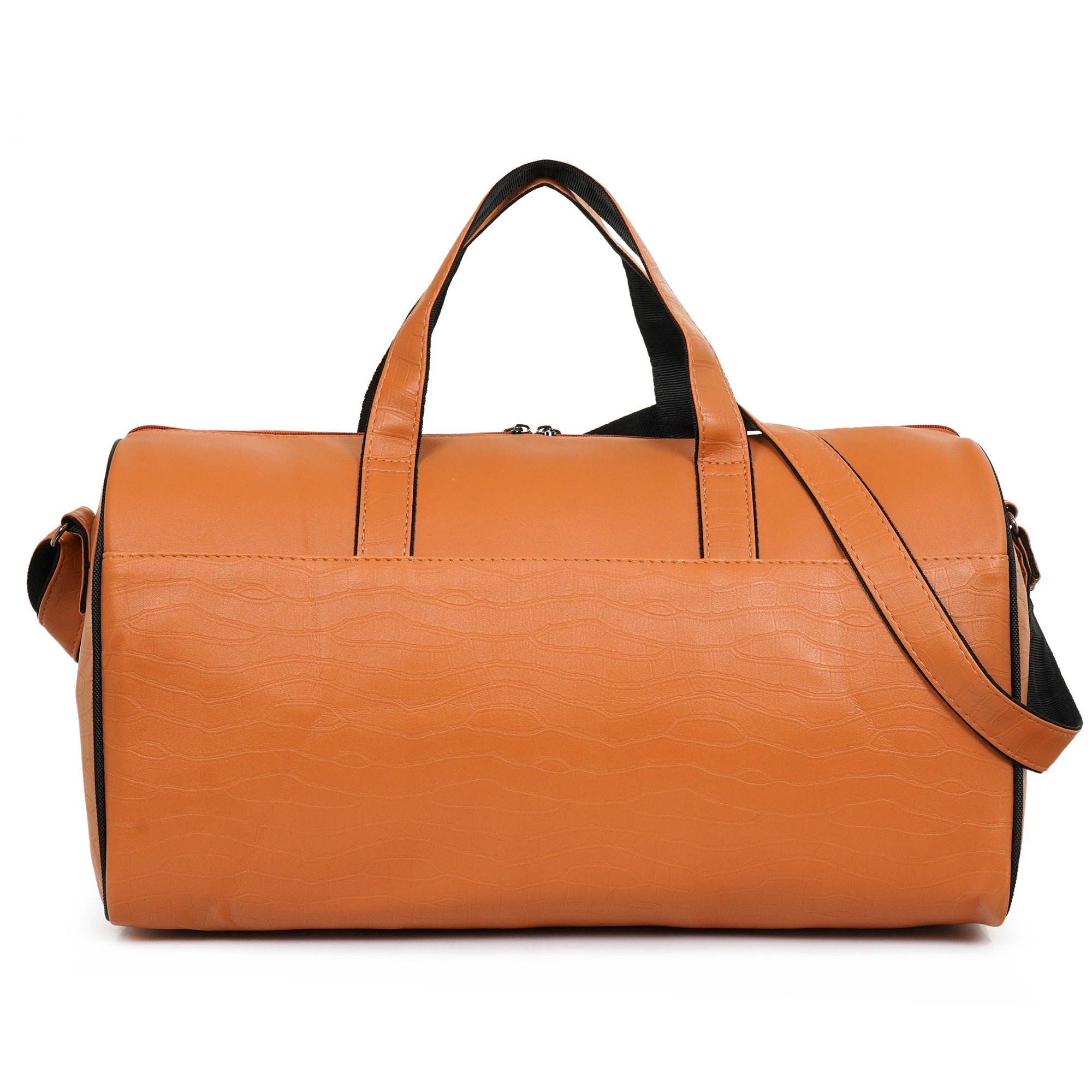 Beige Waveflex 30L Medium Leatherette Unisex Travel Duffle Bag