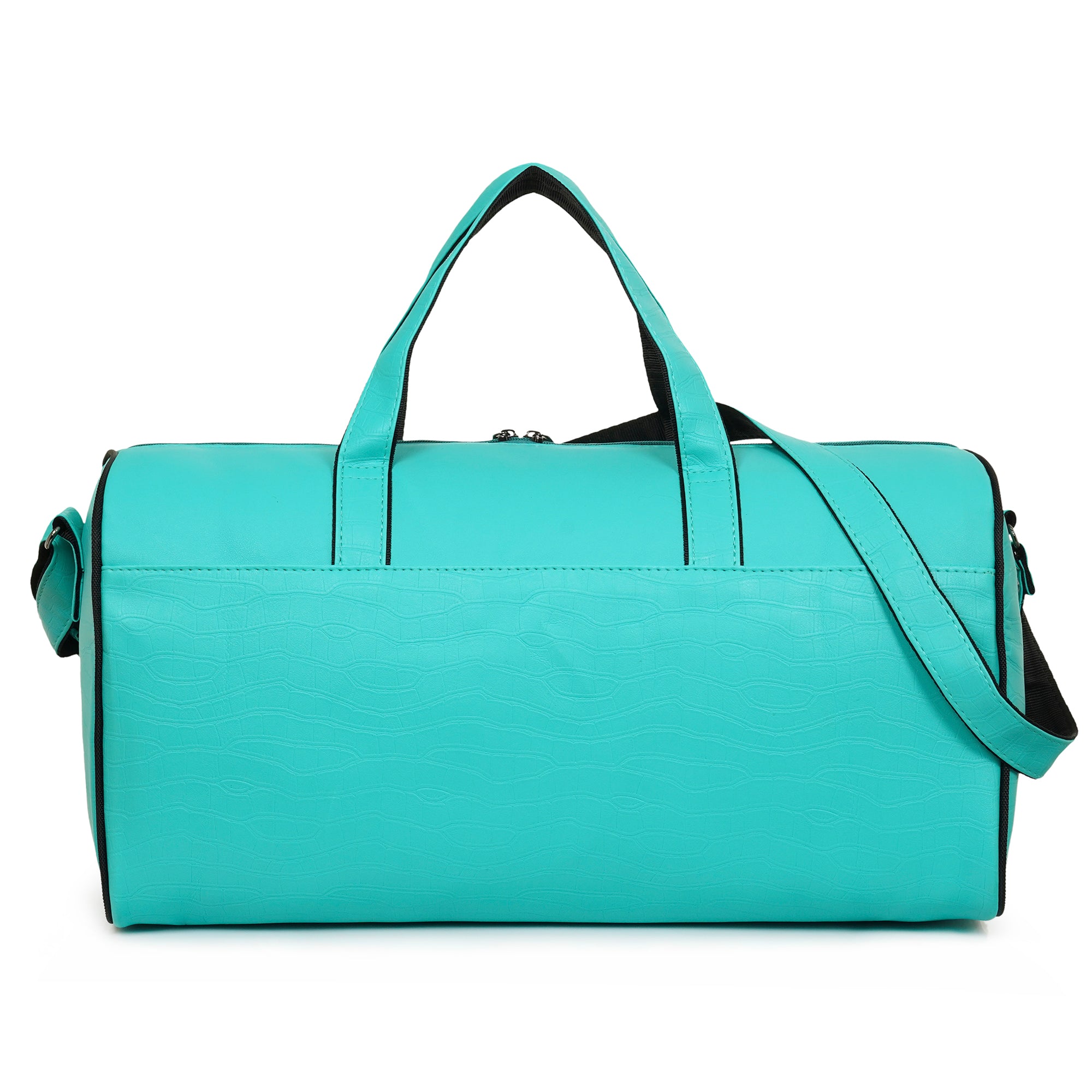 Teal Waveflex 30L Medium Leatherette Unisex Travel Duffle Bag
