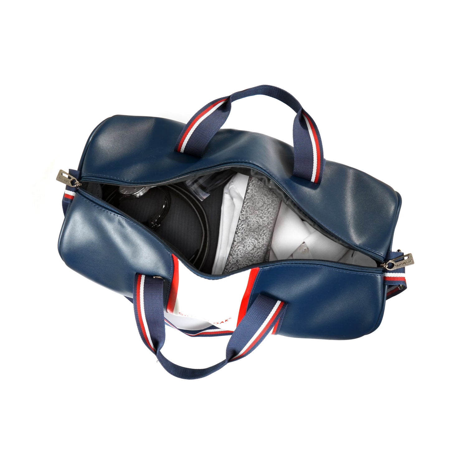 Blue Deon Leatherette Unisex Travel Duffle Bag