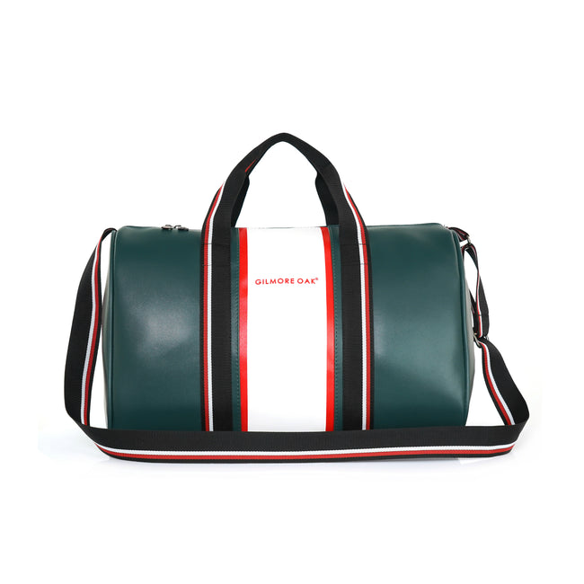 Green Deon Leatherette Unisex Travel Duffle Bag
