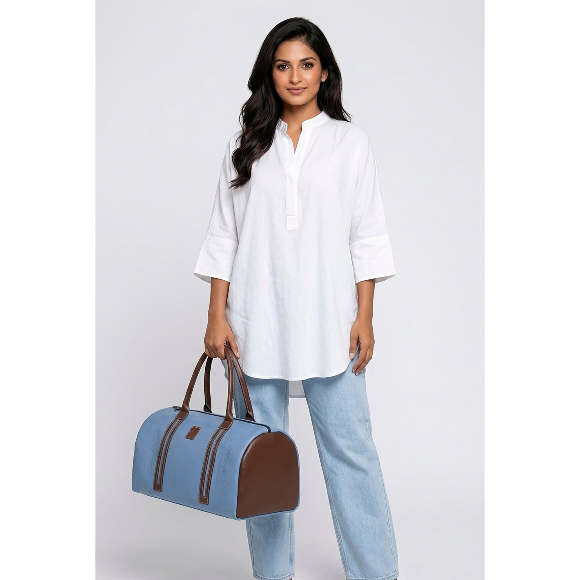 Blue Valen Premium Duffle Bag