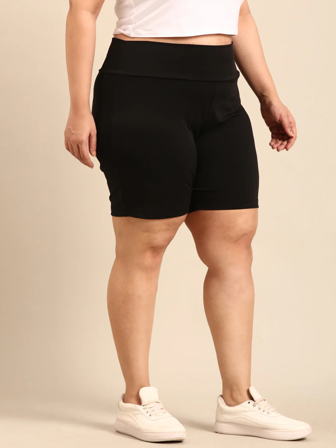 Women Black Shorties
